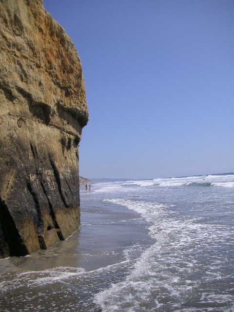 PICT0304 Her har vi karret oss ned til Solana Beach sin.. beach (øøh?)