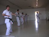 PICT0507 Karatestilen til Erik finnes ikke i San Diego, men det gjør den i Phoenix. Han fikk være med på en trening i Hioki Dojo.